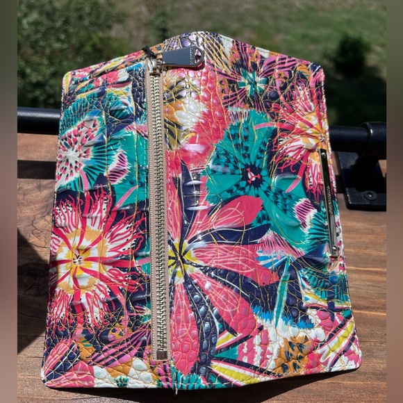 NWT Brahmin SET Large Duxbury & Ady Wallet in DESERT BLOOM Melbourne - Picture 5 of 12